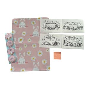 Easter Seller Bundle Poly Mailers Stickers Thank You Labels Set